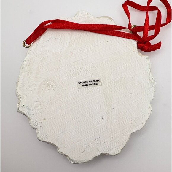 Kurt S Adler Holly Bearies Friends Christmas Tree Ornament Snow Angel Vintage - Picture 2 of 6